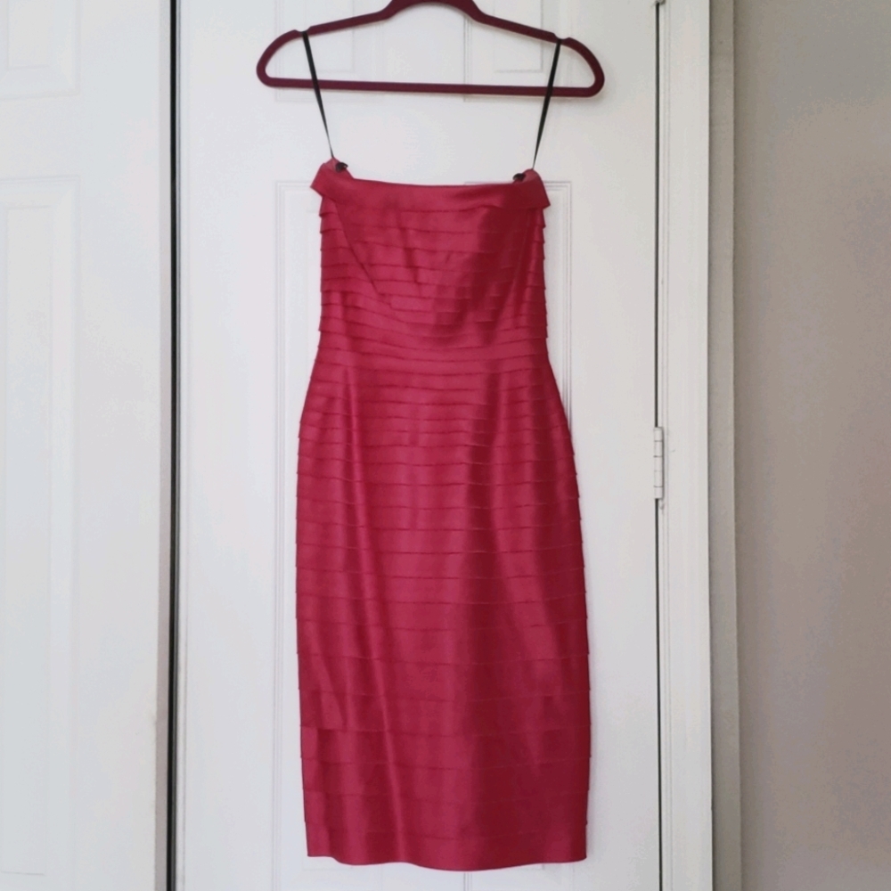 Sexy Hot Pink Party Dress